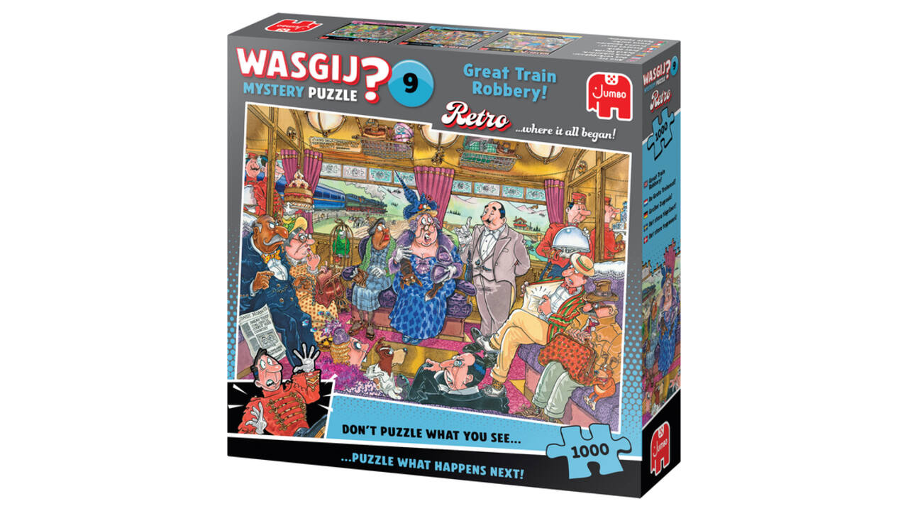 Wasgij Mystery 9 - The Great Train Robbery 1000 st