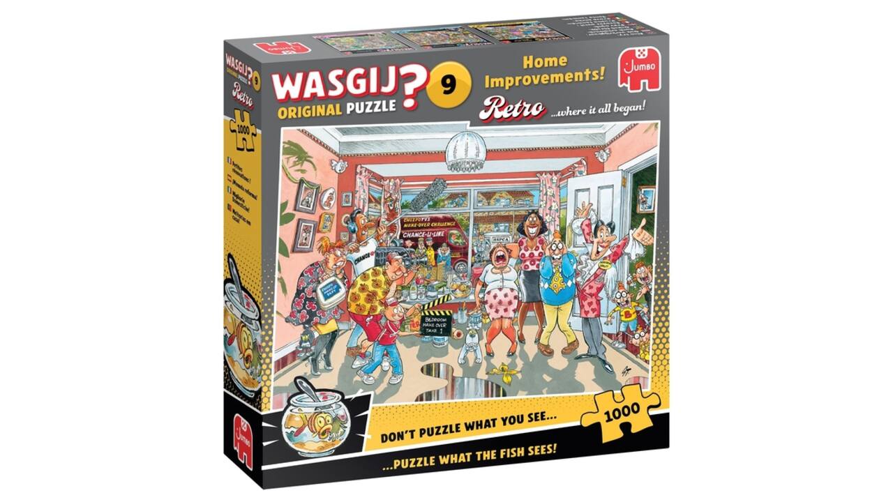 Wasgij Retro Original 9 Home Improvements 1000 st