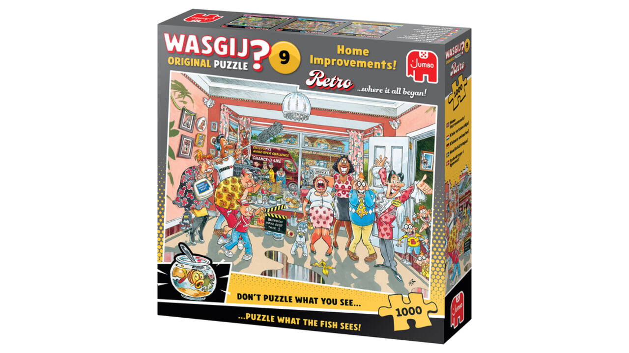 Wasgij Retro Original 9 Home Improvements 1000 st