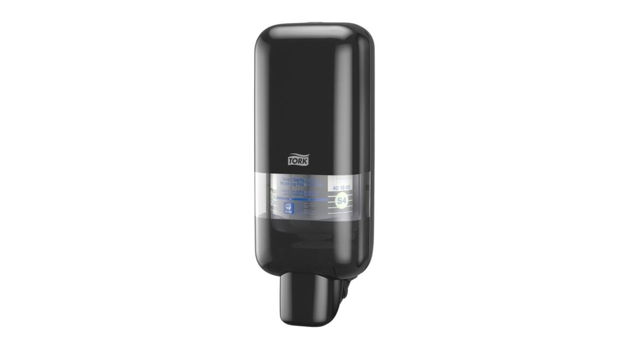 Zeepdispenser Tork S4 Elevation 1000ml zwart 564508