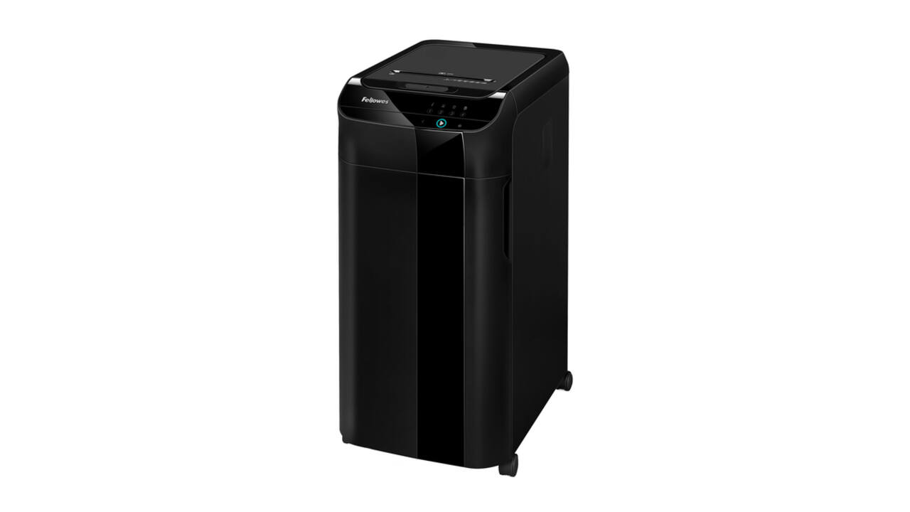 Papiervernietiger Fellowes Automax 450C snippers 4x38mm zwart
