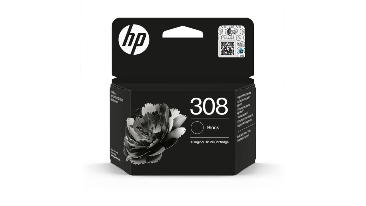 Inktcartridge HP 7FP21UE 308 zwart