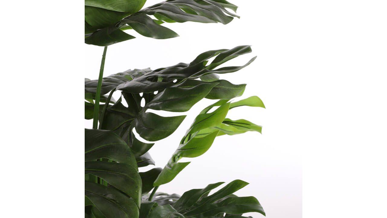 Kunstplant Mica Monstera in plastic pot 100x70cm