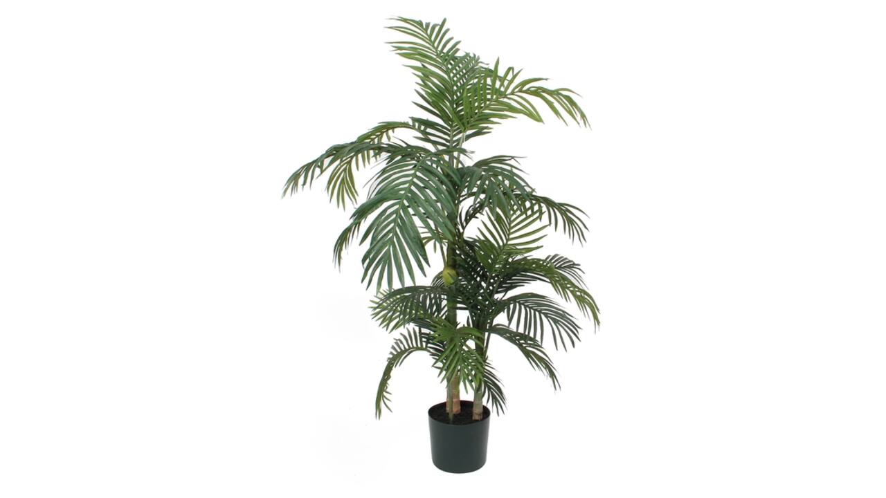 Kunstplant Mica Areca palm in plastic pot 150x100cm