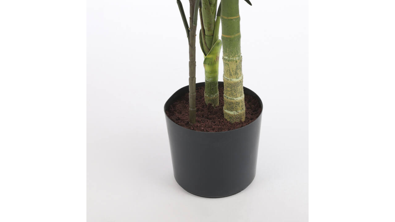 Kunstplant Mica Areca palm in plastic pot 150x100cm
