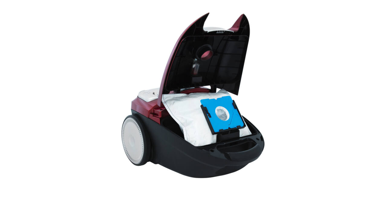 Stofzuiger Inventum ST306RZA 700W 3L rood/zwart