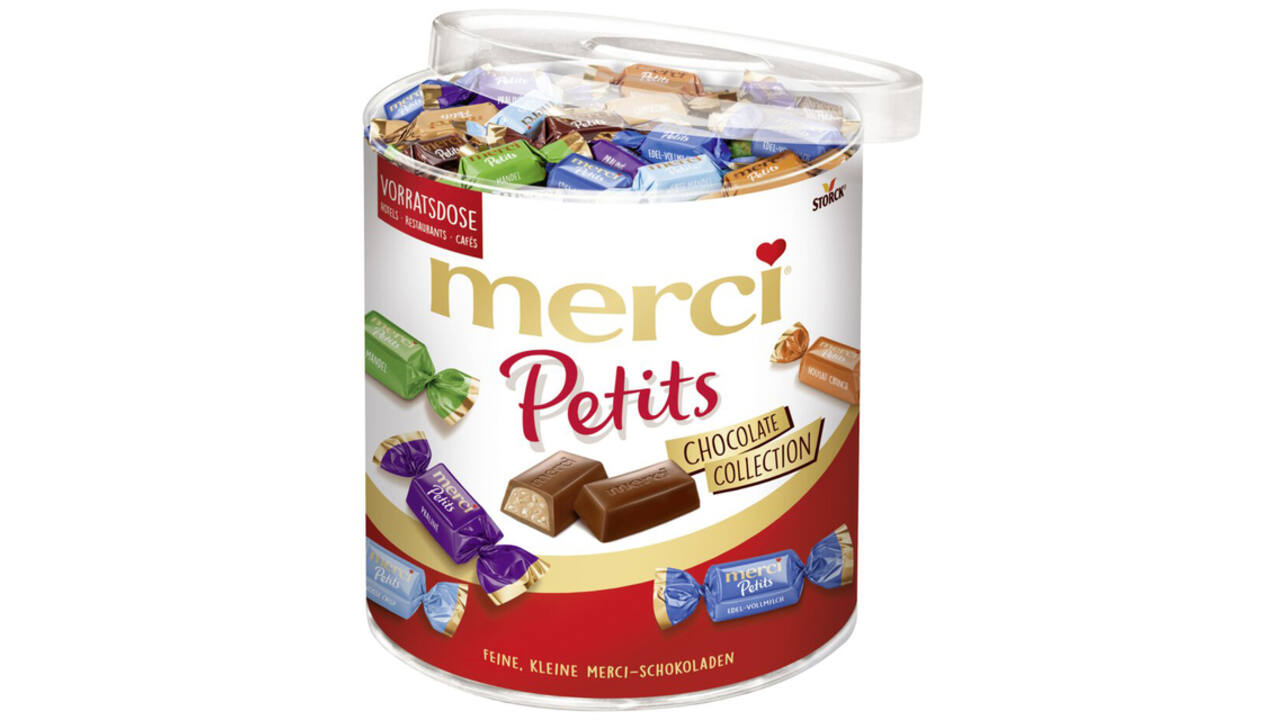Chocolade Merci Petits pot 1 kilogram