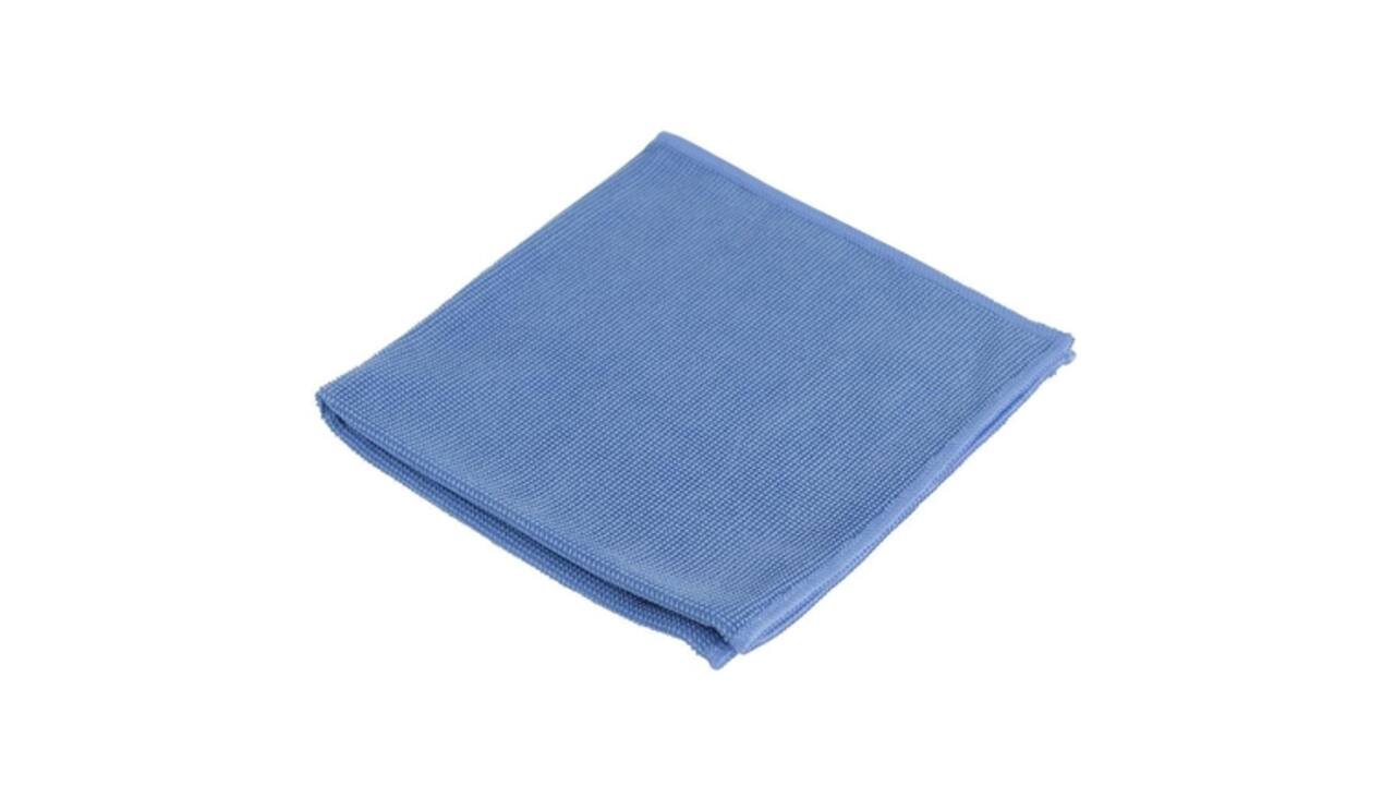 Microvezeldoek Cleaninq prof 40x40cm blauw 10 stuks