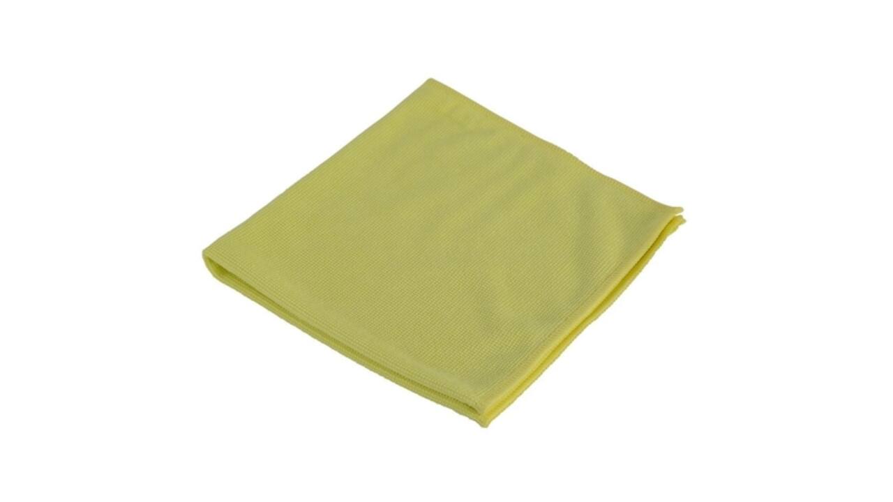 Microvezeldoek Cleaninq prof 40x40cm geel 10 stuks