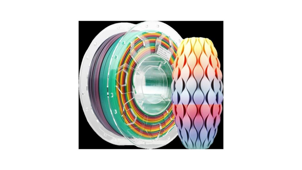 3D Filament Creality PLA 1.75mm rainbow 1kg