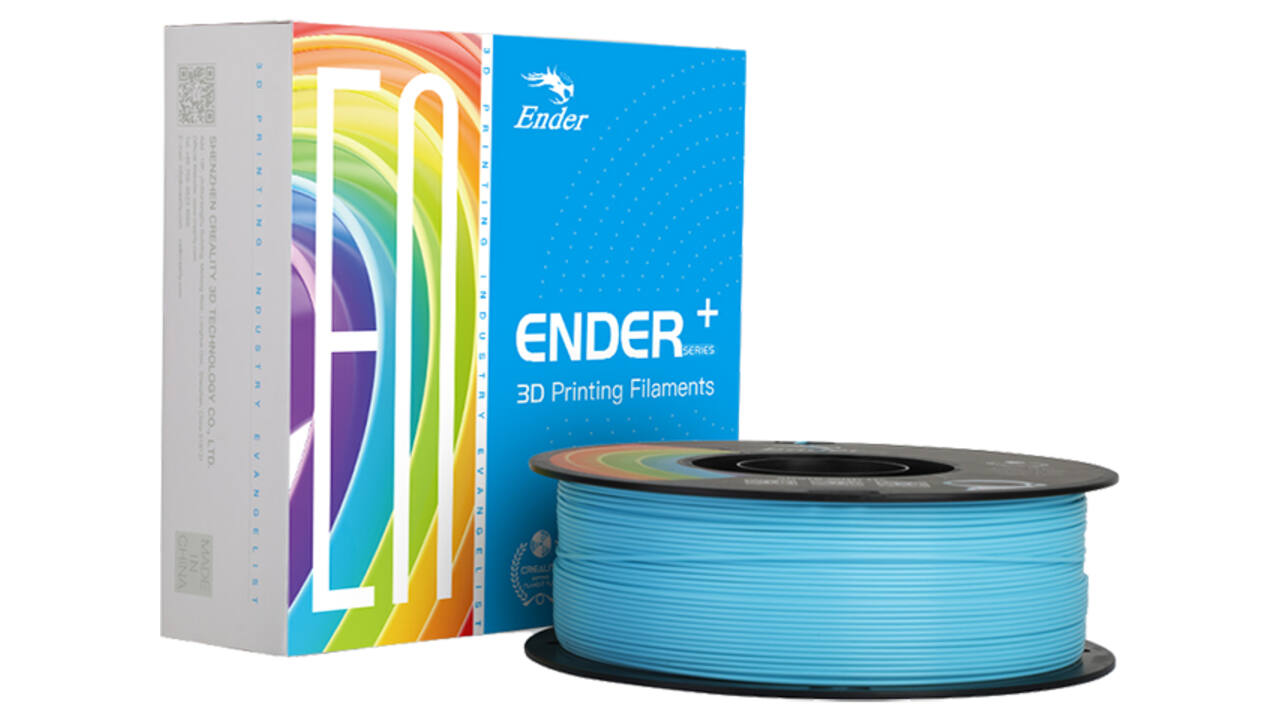 3D Filament Creality PLA+ 1.75mm blauw 1kg