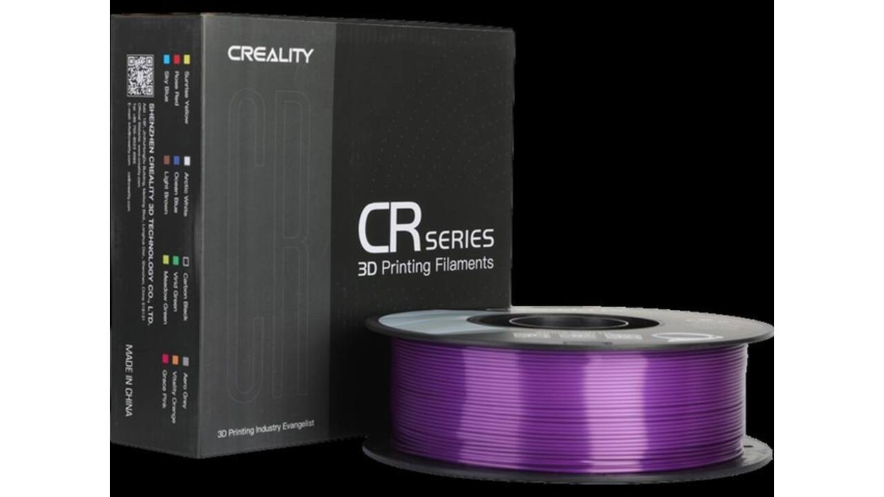 3D Filament Creality PLA 1.75mm Silk paars 1kg