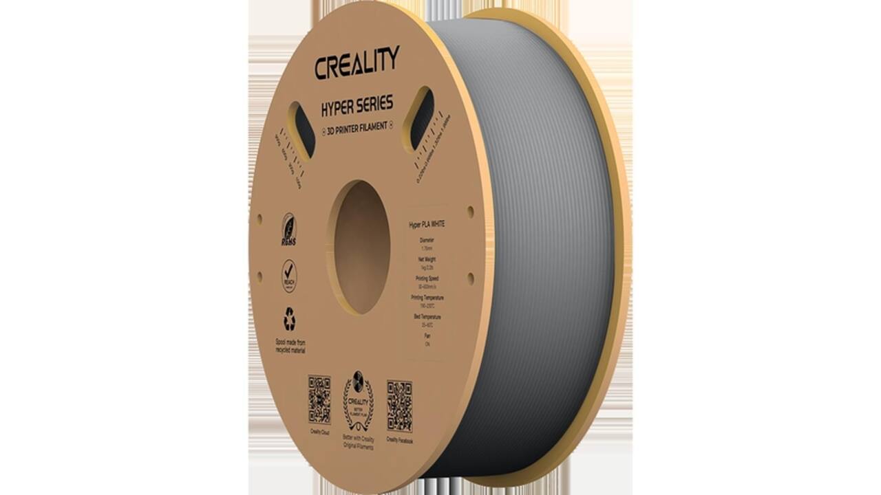 3D Filament Creality Hyper PLA 1.75mm grijs1kg