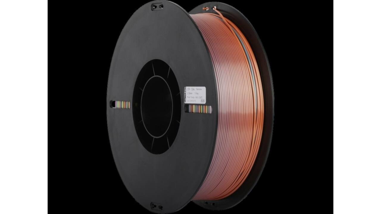 3D Filament Creality PLA 1.75mm Silk rainbow 1kg