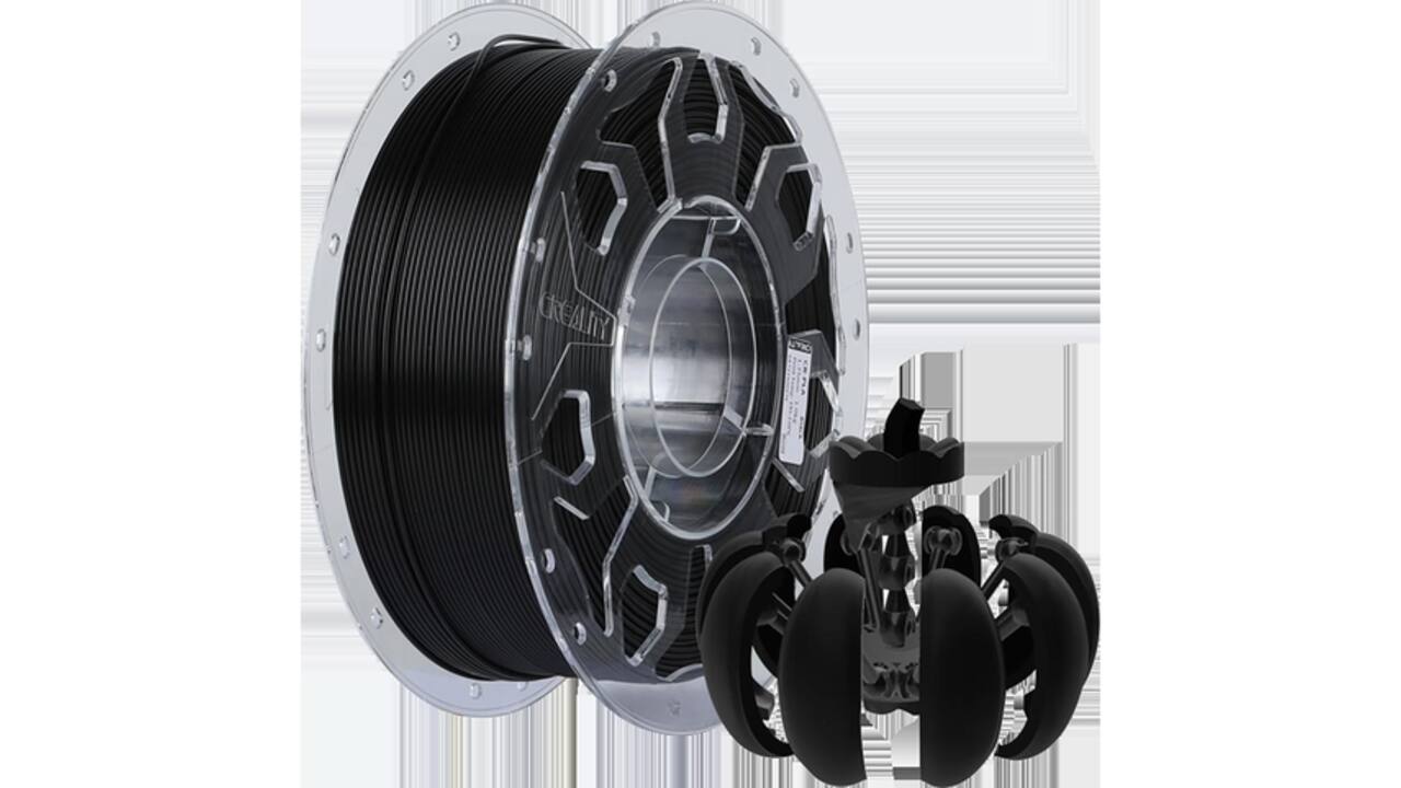 3D Filament Creality CR PLA 1.75mm zwart 1kg