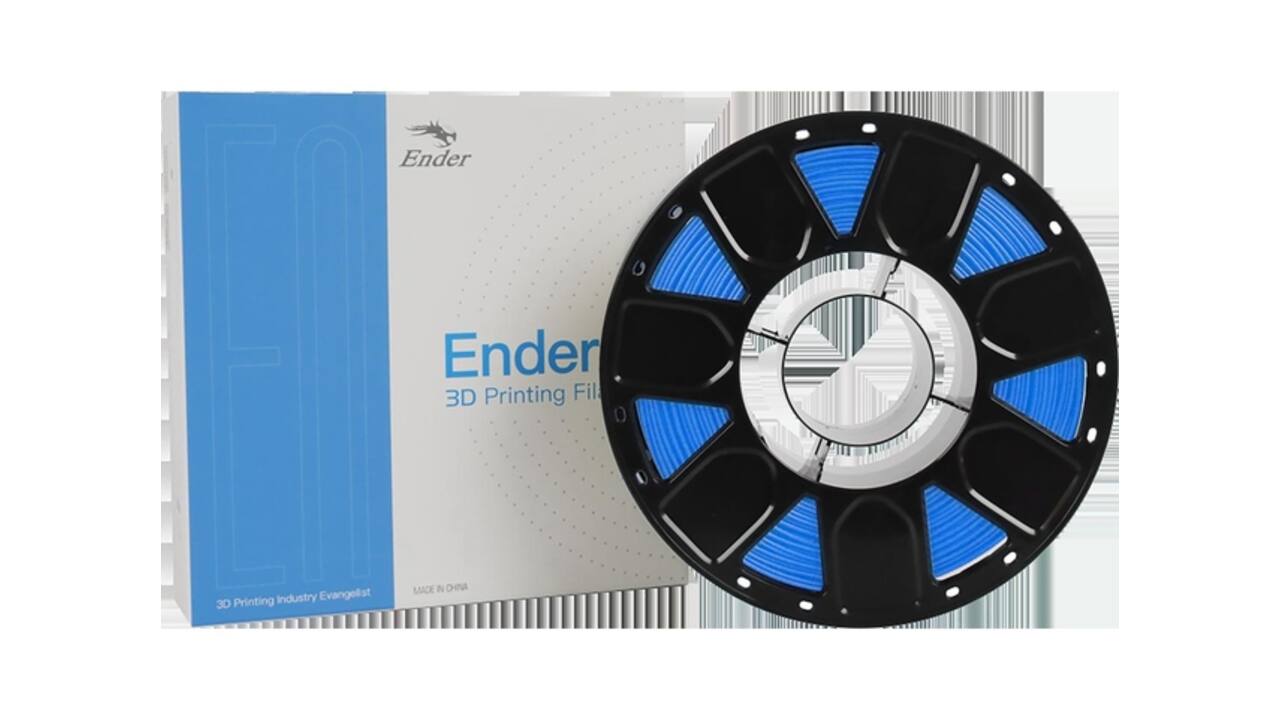 3D Filament Creality ENDER PLA 1.75mm blauw 1kg