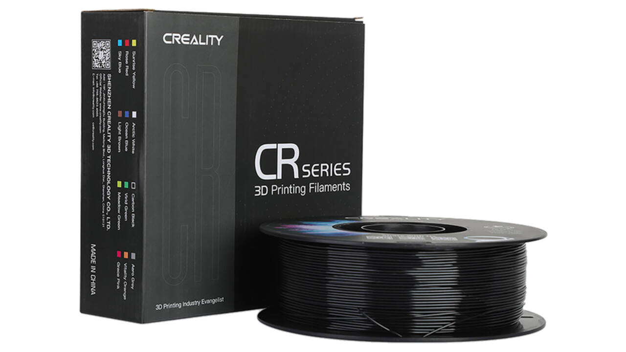 3D Filament Creality PETG 1.75mm zwart 1kg