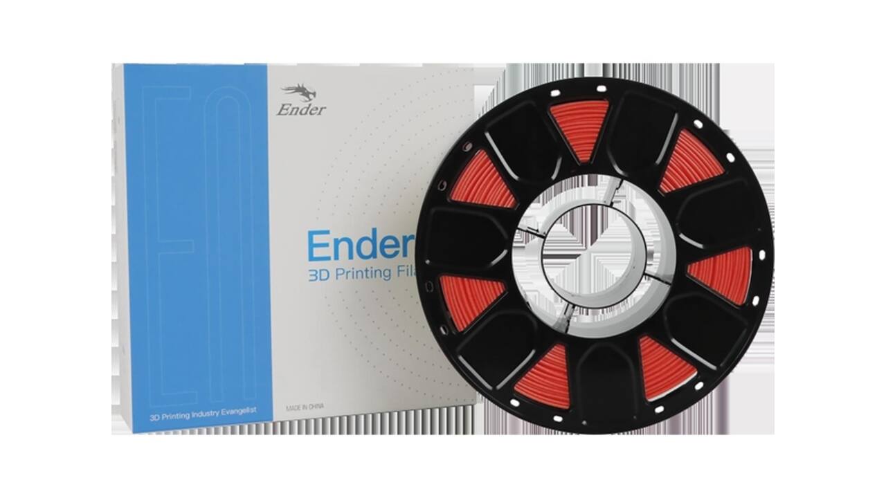 3D Filament Creality PLA 1.75mm rood 1kg