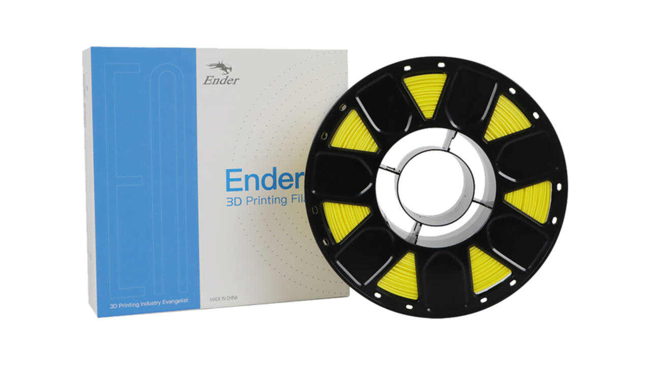 3D Filament Creality ENDER CR PLA 1.75mm geel 1kg