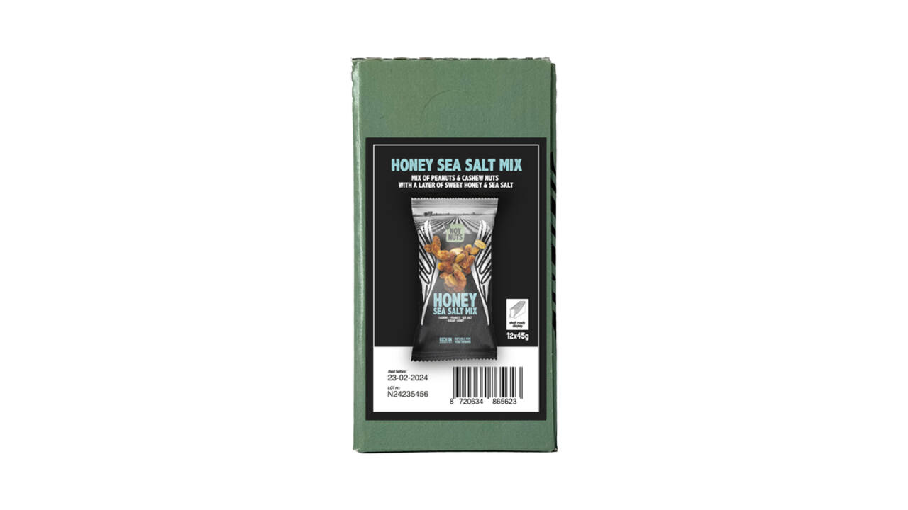 Noten NoyNuts honey sea salt mix zak 45 gram