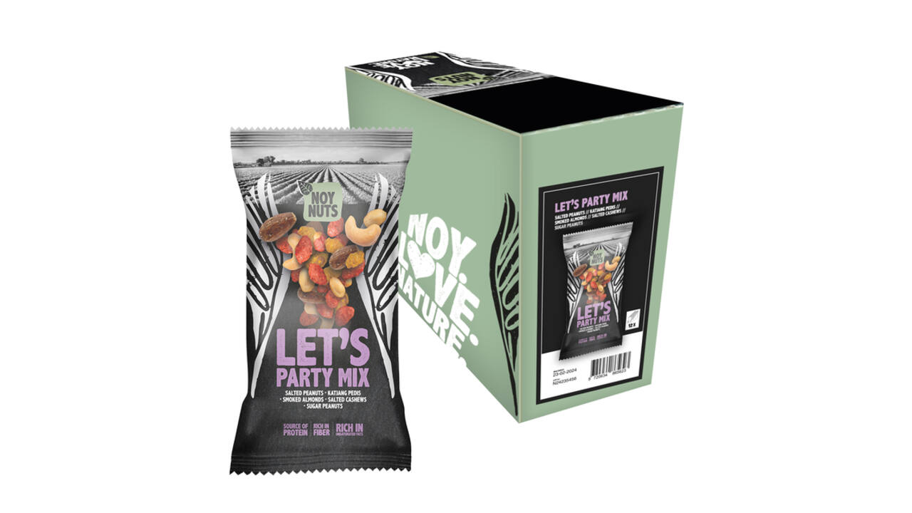 Noten NoyNuts let's party mix zak 45 gram