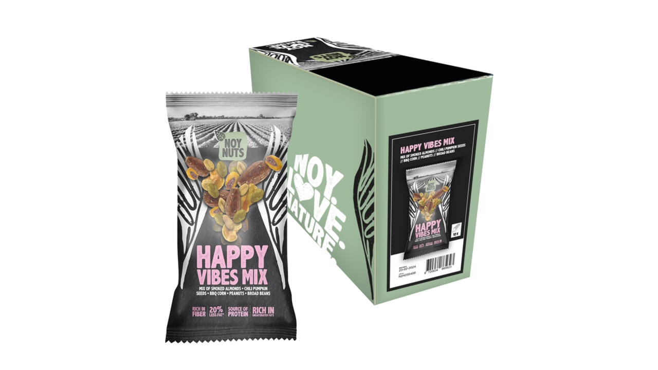 Noten NoyNuts happy vibes mix zak 45 gram