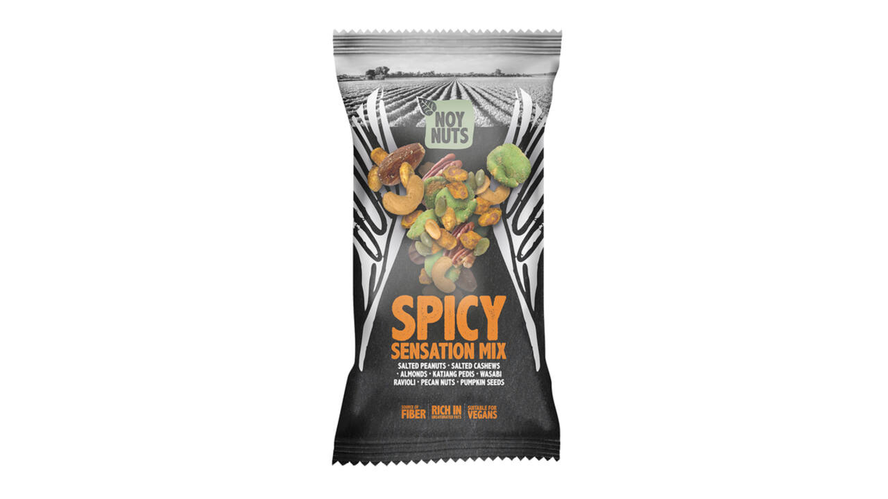 Noten NoyNuts spicy sensation mix zak 45 gram