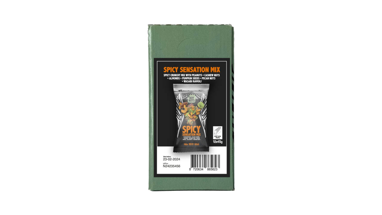 Noten NoyNuts spicy sensation mix zak 45 gram