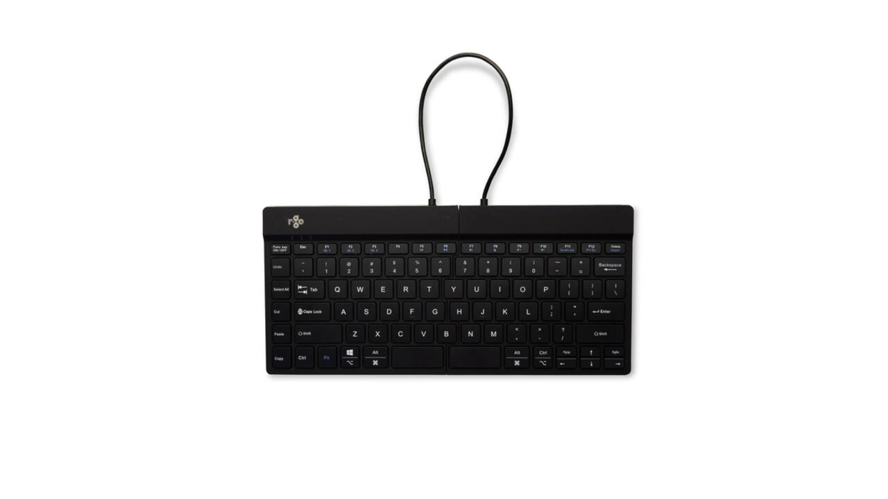 Toetsenbord R-Go Split Break QWERTY WL zwart