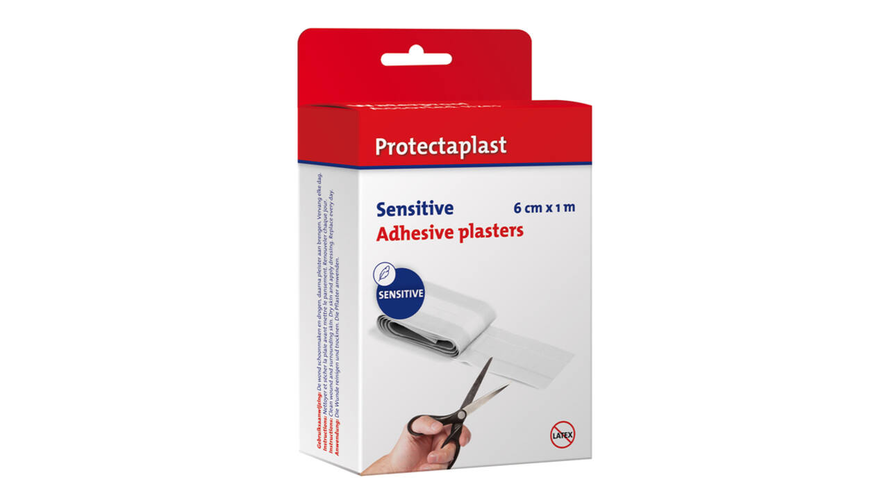 Pleister voor de gevoelige huid Protectaplast 6cmx1m