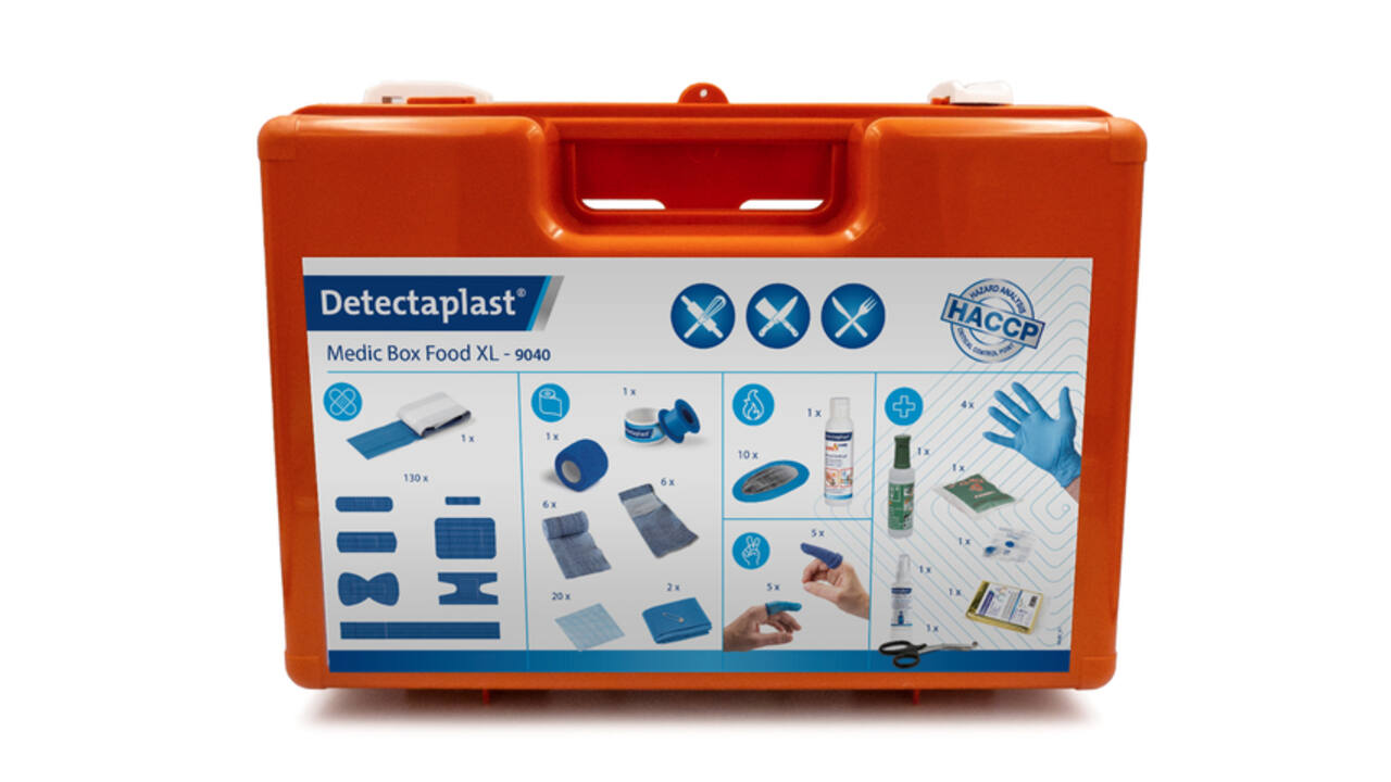 Medic Box Detectaplast Food XL