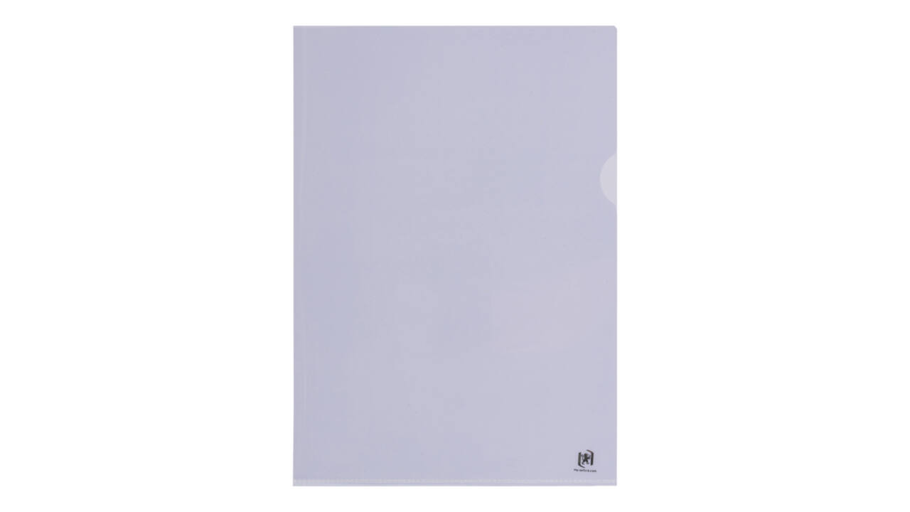 Insteekmap L-model Oxford A4 PVC 140µ glashelder 100 stuks