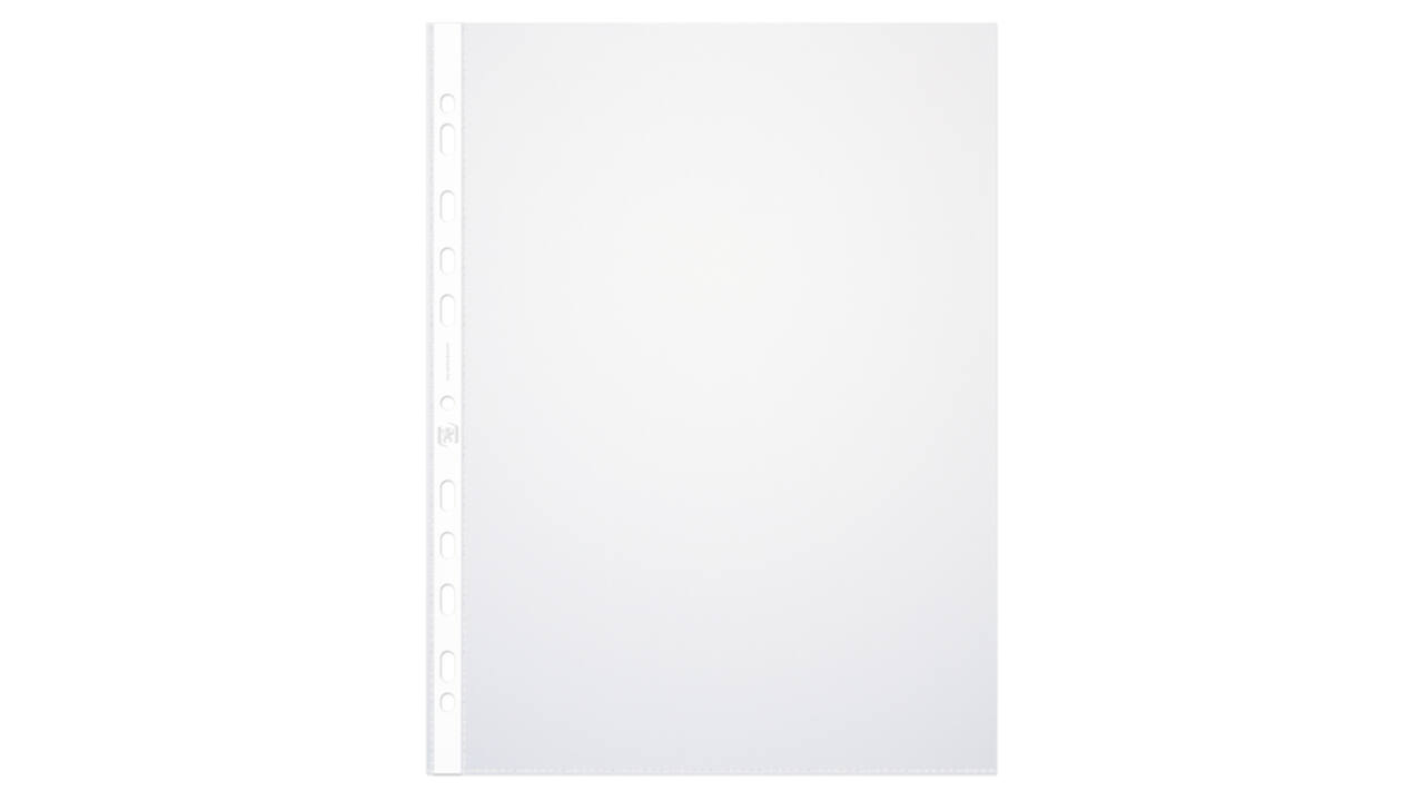 Showtas Oxford  A4 PP 90µ glashelder 100 stuks
