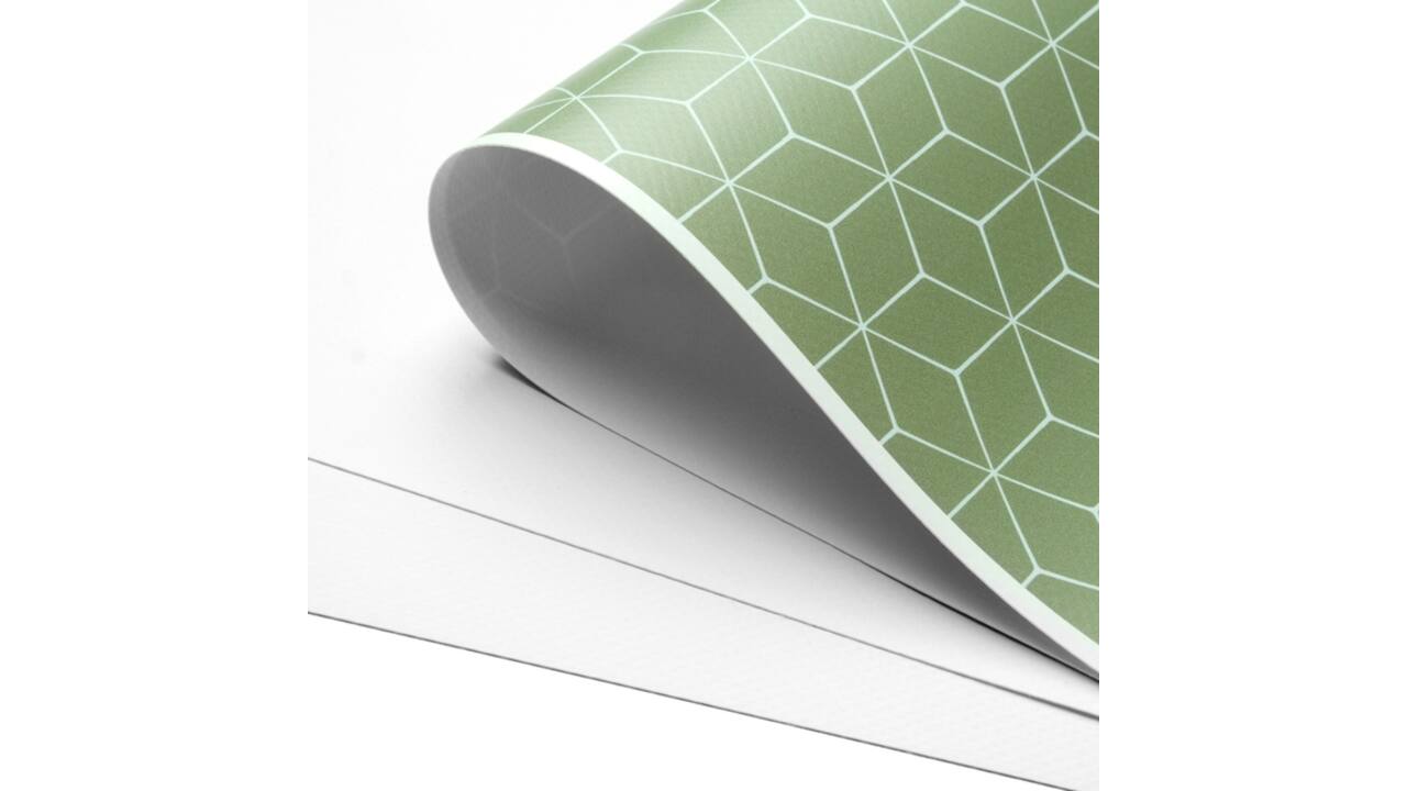 Placemat IEZZY Japanse kersenbloesem groen 6 stuks