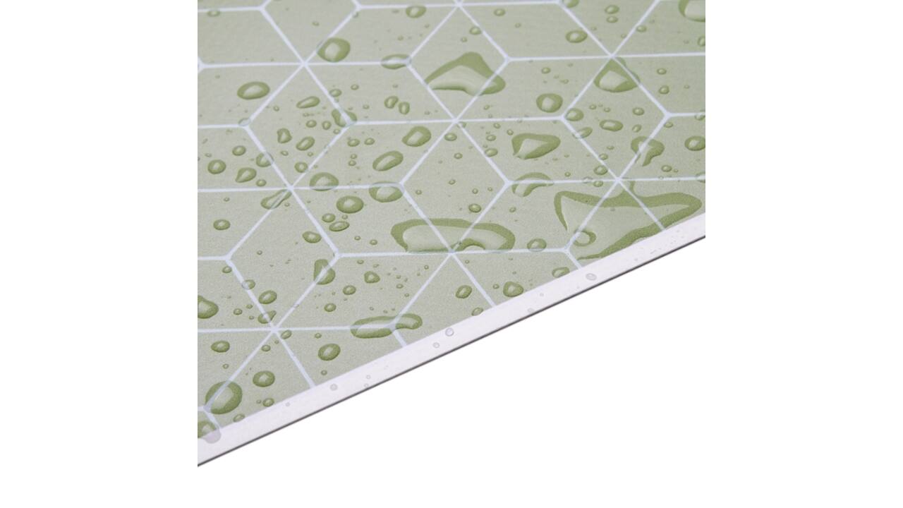 Placemat IEZZY Japanse kersenbloesem groen 6 stuks