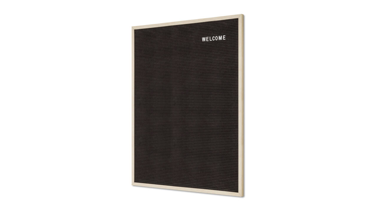 Letterbord IEZZY 60x80cm naturel hout