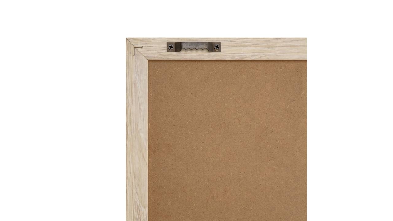 Letterbord IEZZY 60x80cm naturel hout