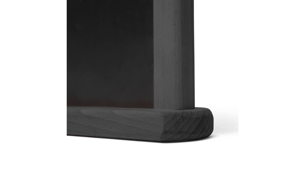 Tafelkrijtbord IEZZY A5 zwart hout