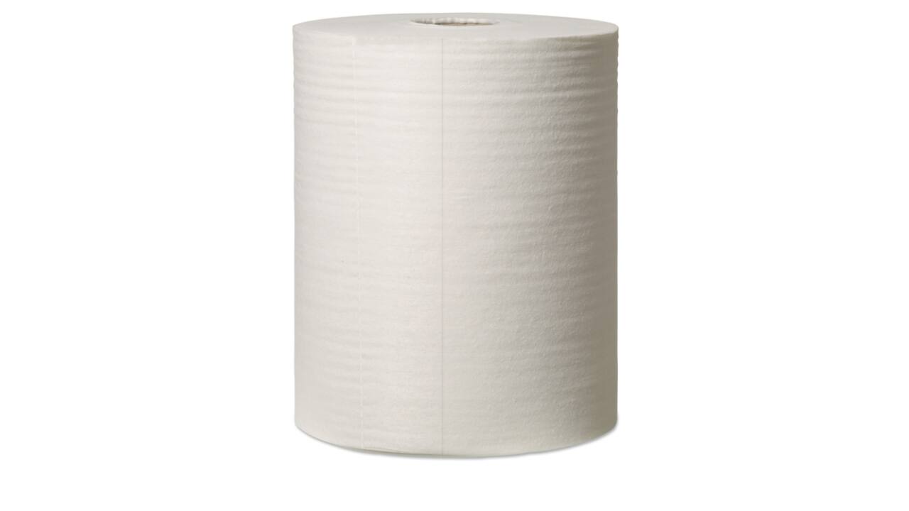 Reinigingsdoek Tork W1-W2-W3 Premium 1-laags 450 vel wit 197270