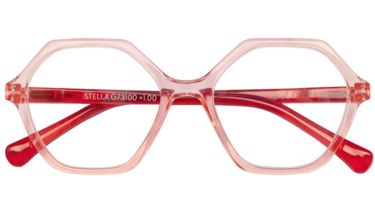 Leesbril I Need You Stella +2.50 dpt roze