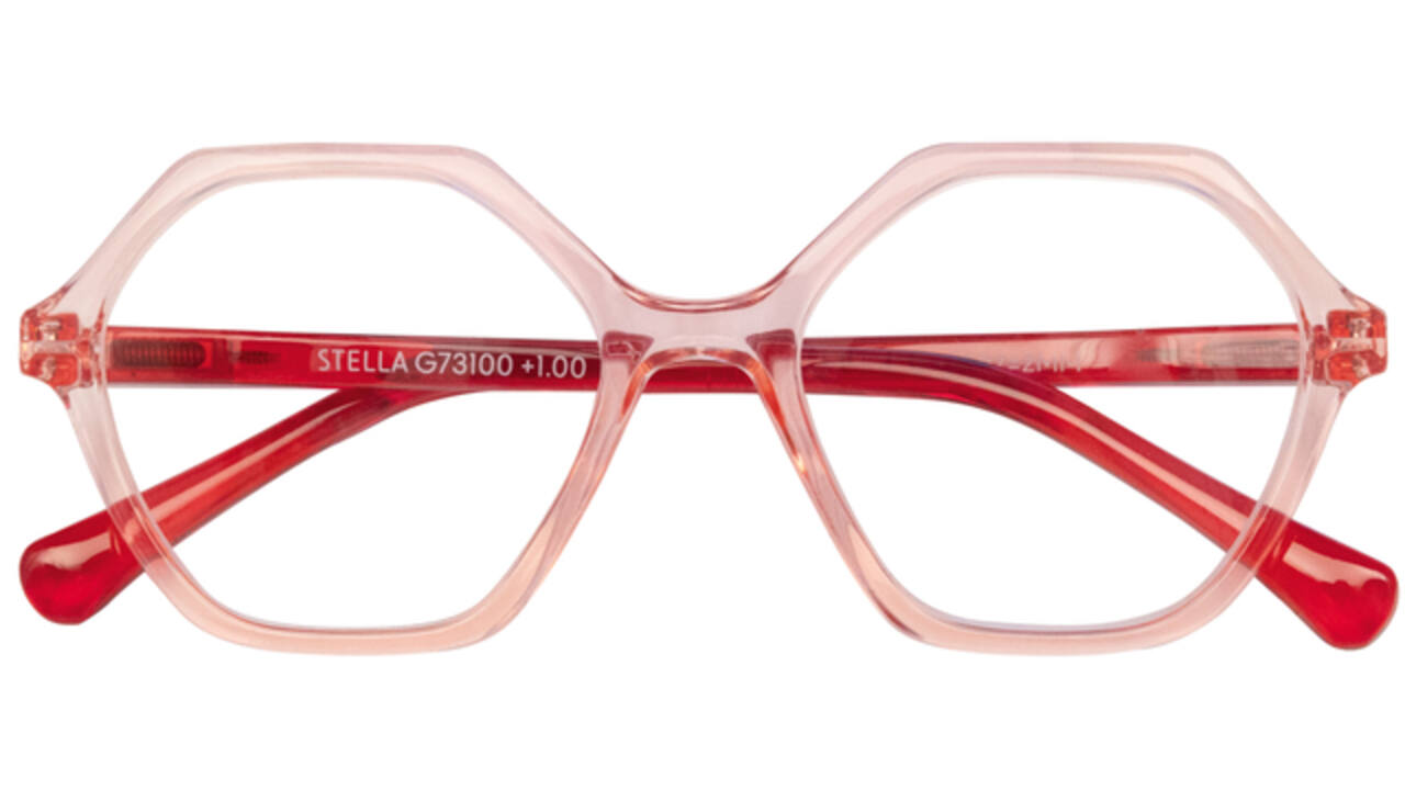 Leesbril I Need You Stella +2.00 dpt roze