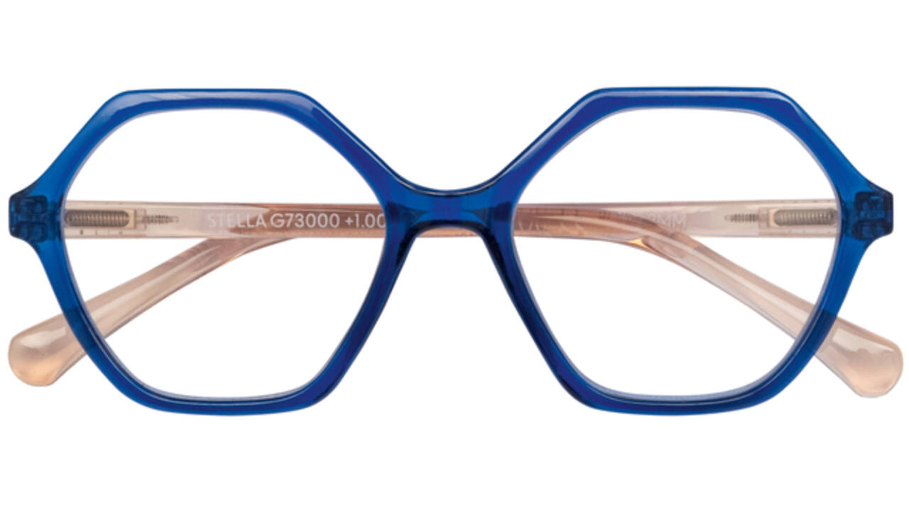 Leesbril I Need You Stella +3.00 dpt blauw