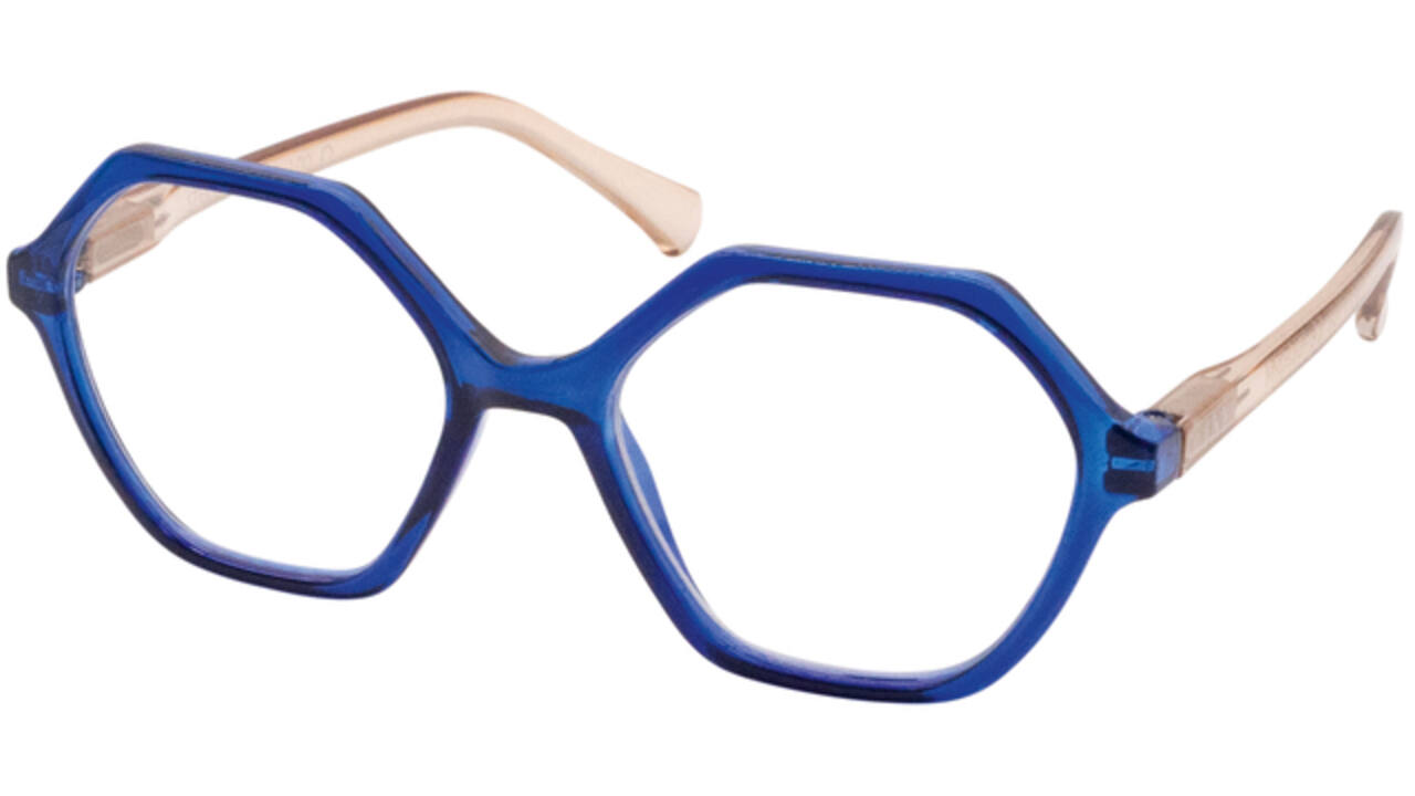 Leesbril I Need You Stella +3.00 dpt blauw