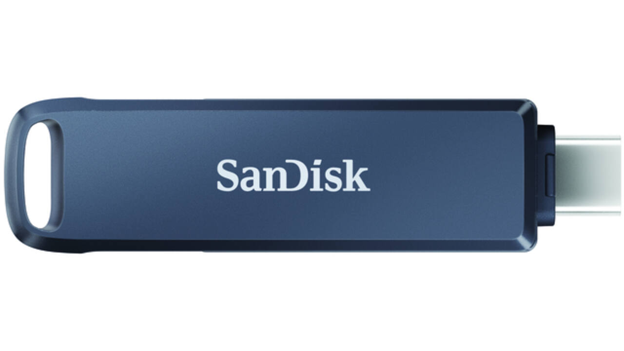 Phone Drive 128GB lightning- USB-C blauw