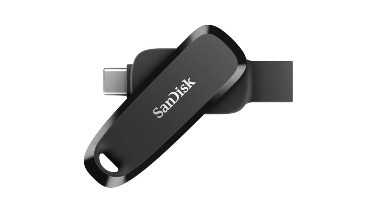 Phone Drive 32GB USB-C 3.2 -USB-A zwart