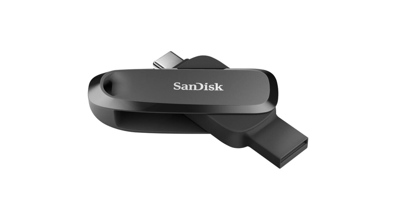 Phone Drive 32GB USB-C 3.2 -USB-A zwart