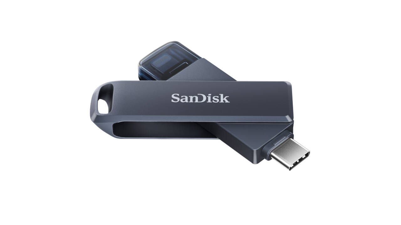 Phone Drive 256GB lightning- USB-C blauw