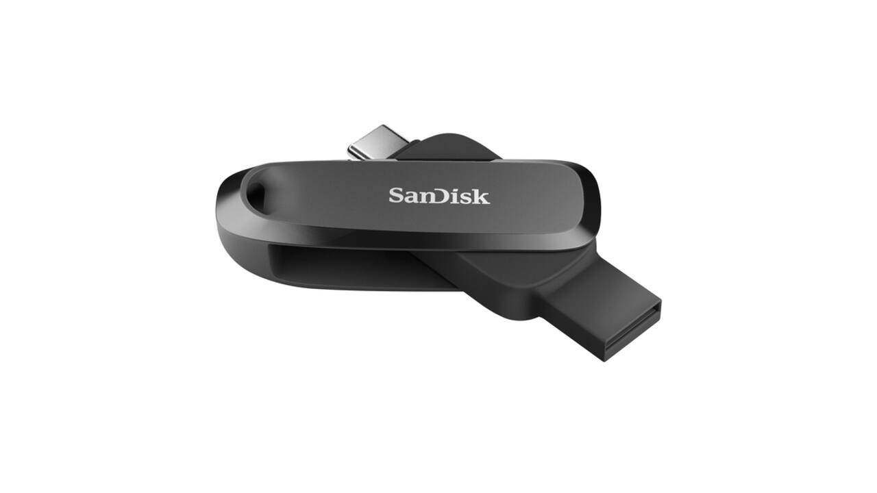 Phone Drive 64GB USB-C 3.2- USB-A zwart