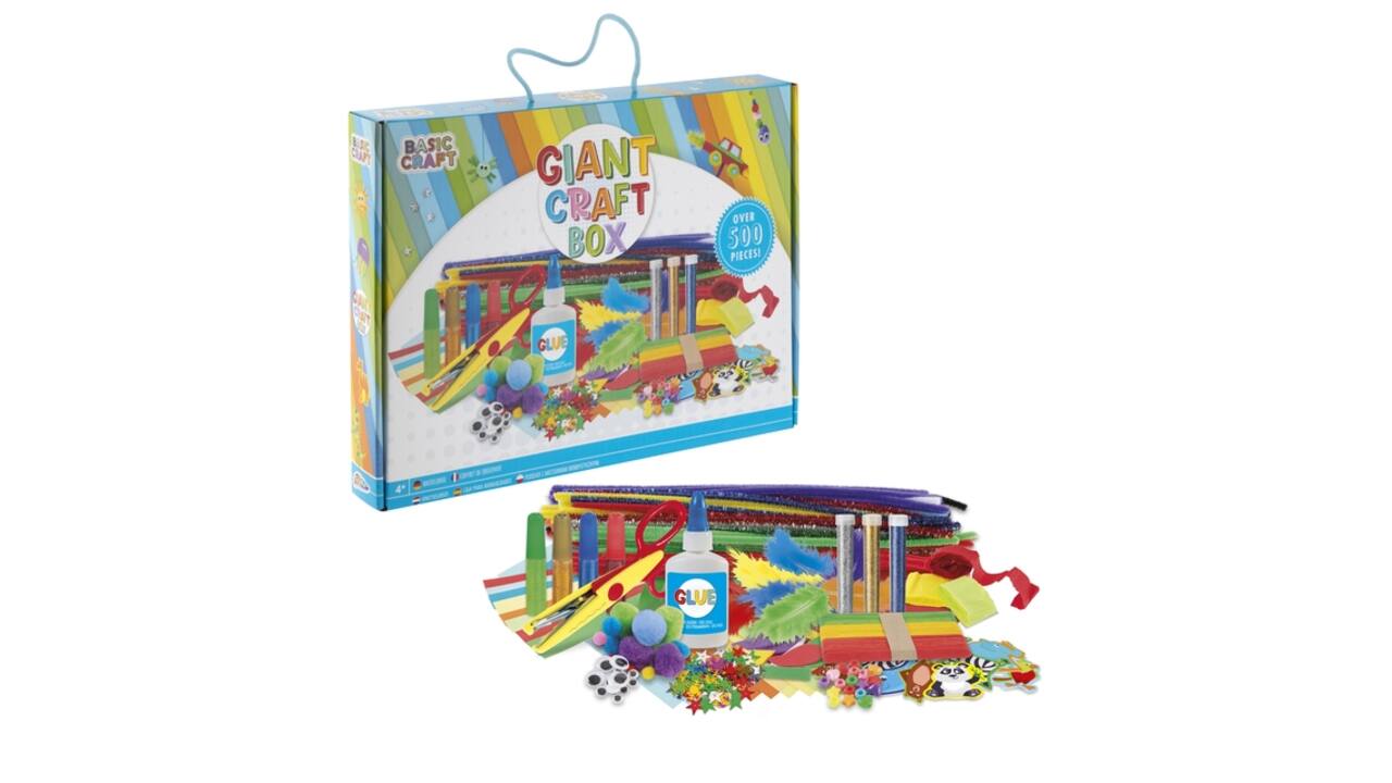 Giant Craft Box 40x30 cm over 500 pieces