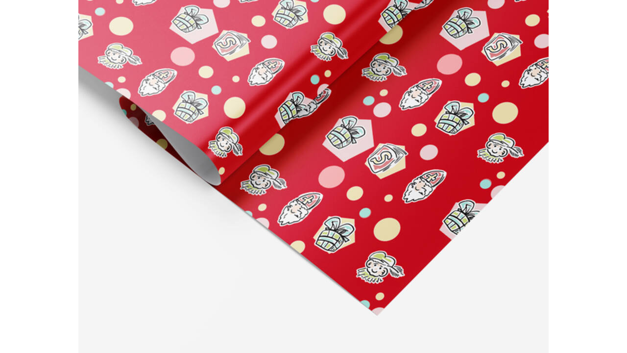 Apparaatrol Haza Sint en Piet 125mx50cm